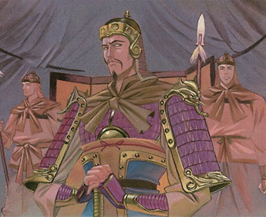 Yuan Shao, the Indecisive - Illustration by Inoue Junichi
