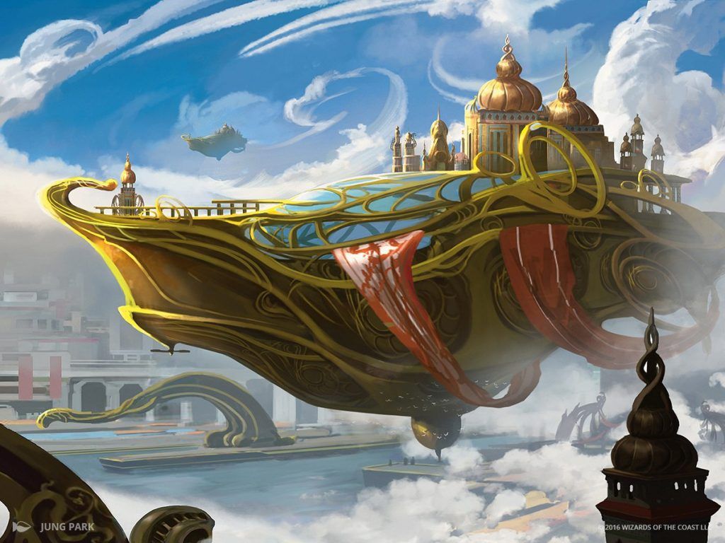Skysovereign, Consul Flagship - Illustration by Jung Park