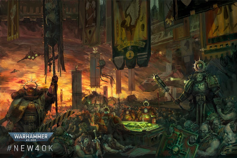 Warhammer 40k #New40k promo art