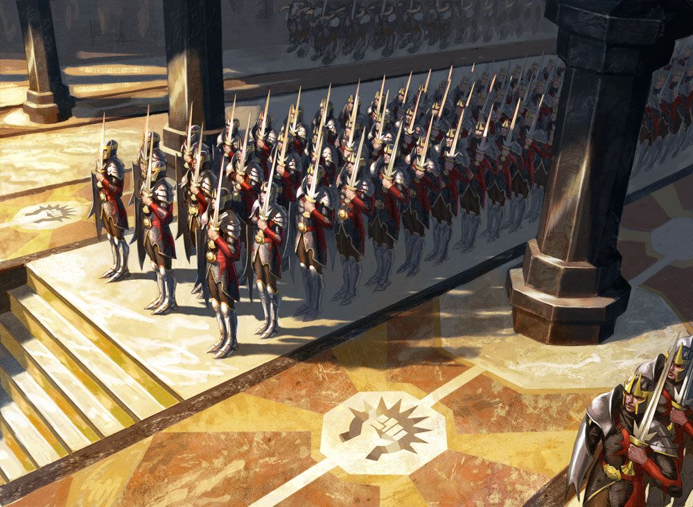 Assemble the Legion - Illustration by Eric Deschamps