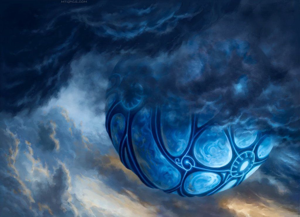 Cloudpost (FNM promos) - Illustration by Jim Nelson