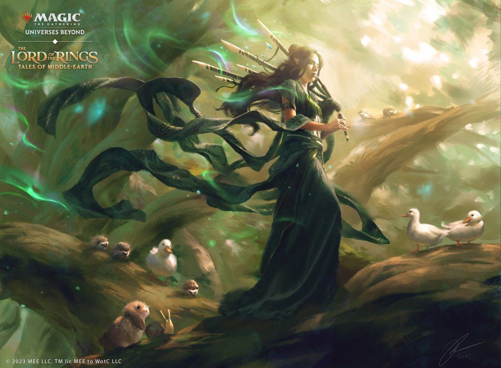 Elvish Piper - Illustration by Joshua Raphael