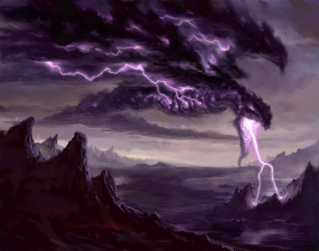 Hell's Thunder - Illustration by Karl Kopinski