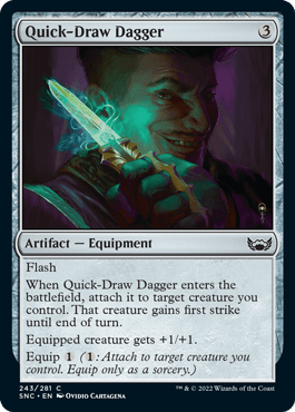 Quick-Draw Dagger