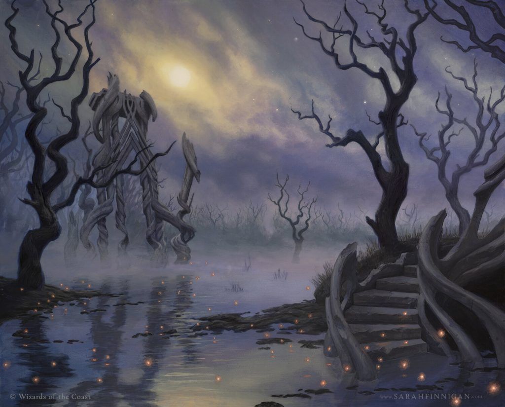 Swamp (Forgotten Realms) - Illustration by Sarah Finnigan