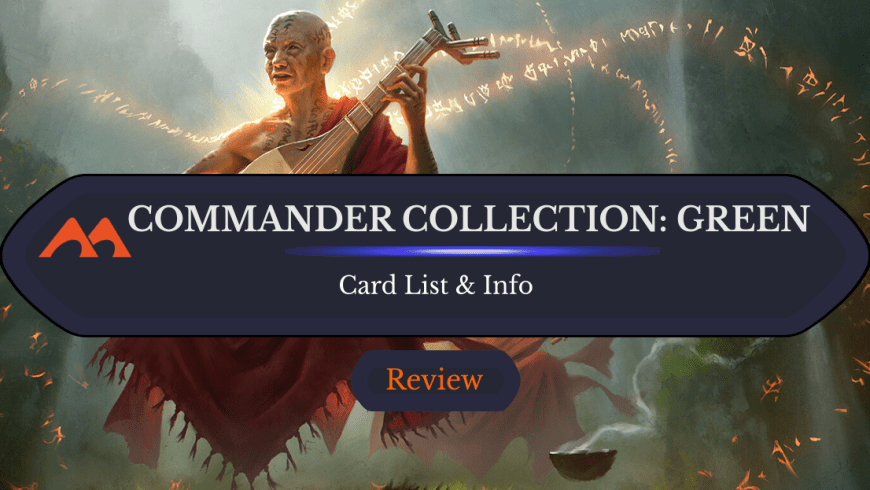 Commander Collection: Green Card List and Where to Buy