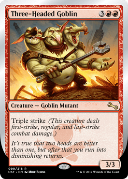 Three-Headed Goblin