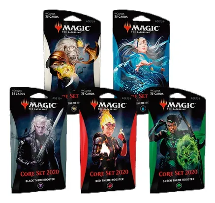 ENGLISH Magic the Gathering Core Set 2020 THEME Boosters 10 JUMBO Packs SEALED!! 