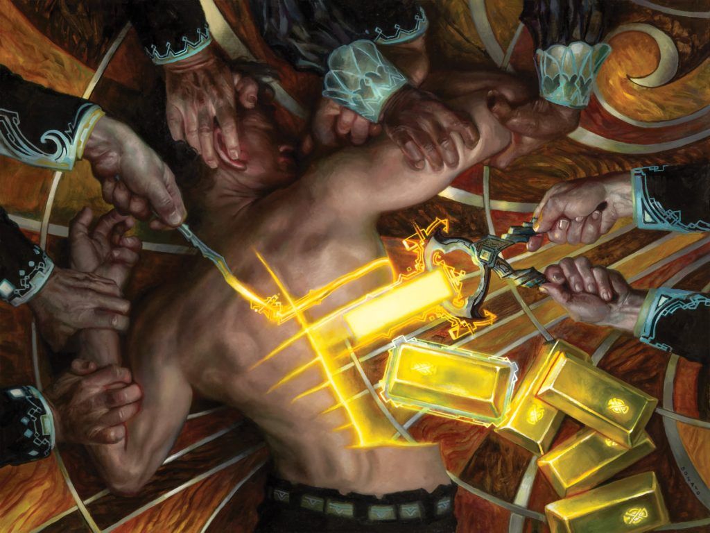 Cut of the Profits - Illustration by Donato Giancola