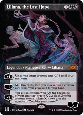 Liliana, the Last Hope (Double Masters 2022 borderless)