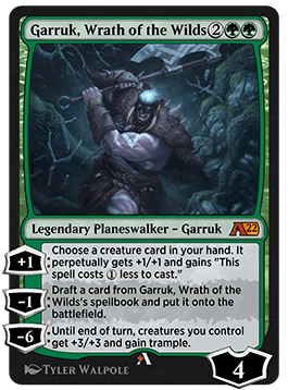 Rebalanced Garruk, Wrath of the Wilds