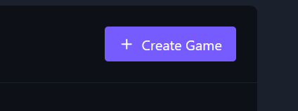 SpellTable Create Game button