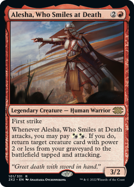 Alesha, Who Smiles at Death 2X2