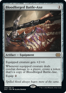 Bloodforged Battle-Axe 2X2