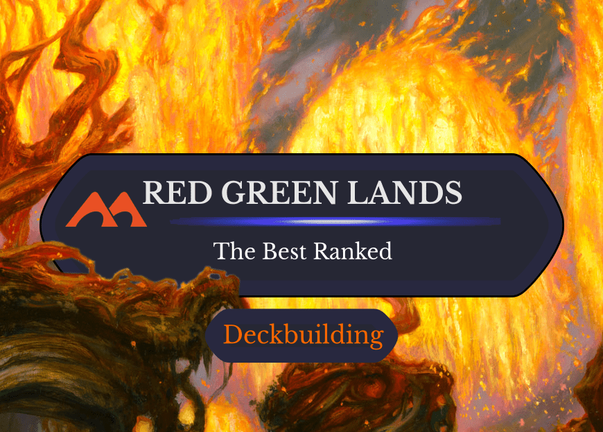 The 31 Best Red Green (Gruul) Lands in Magic Ranked