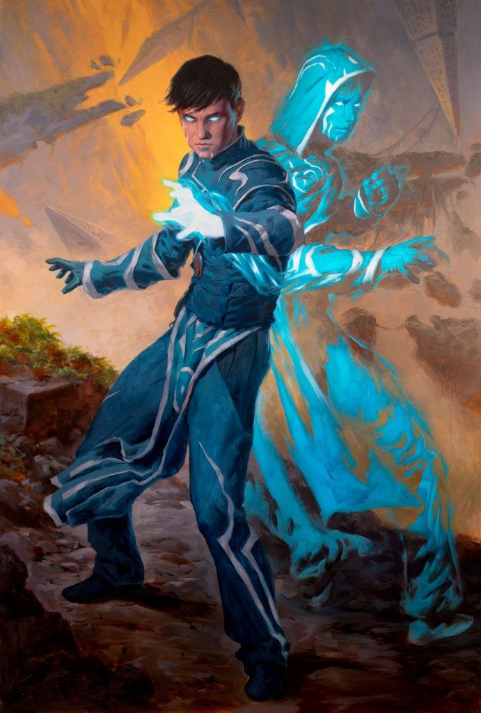Jace, Mirror Mage - Illustration by Tyler Jacobson
