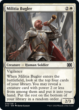 Militia Bugler 2X2