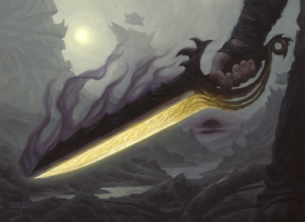 Sword of Light and Shadow - Illustration by Chris Rahn