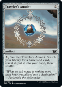 Traveler's Amulet 2X2