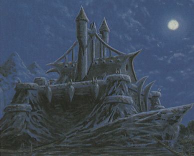 Castle Sengir - Illustration by Pete Venters