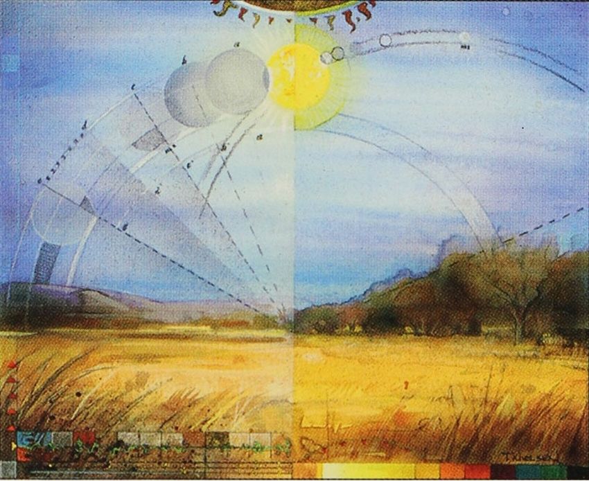Plains (Guru Lands) - Illustration by Terese Nielsen
