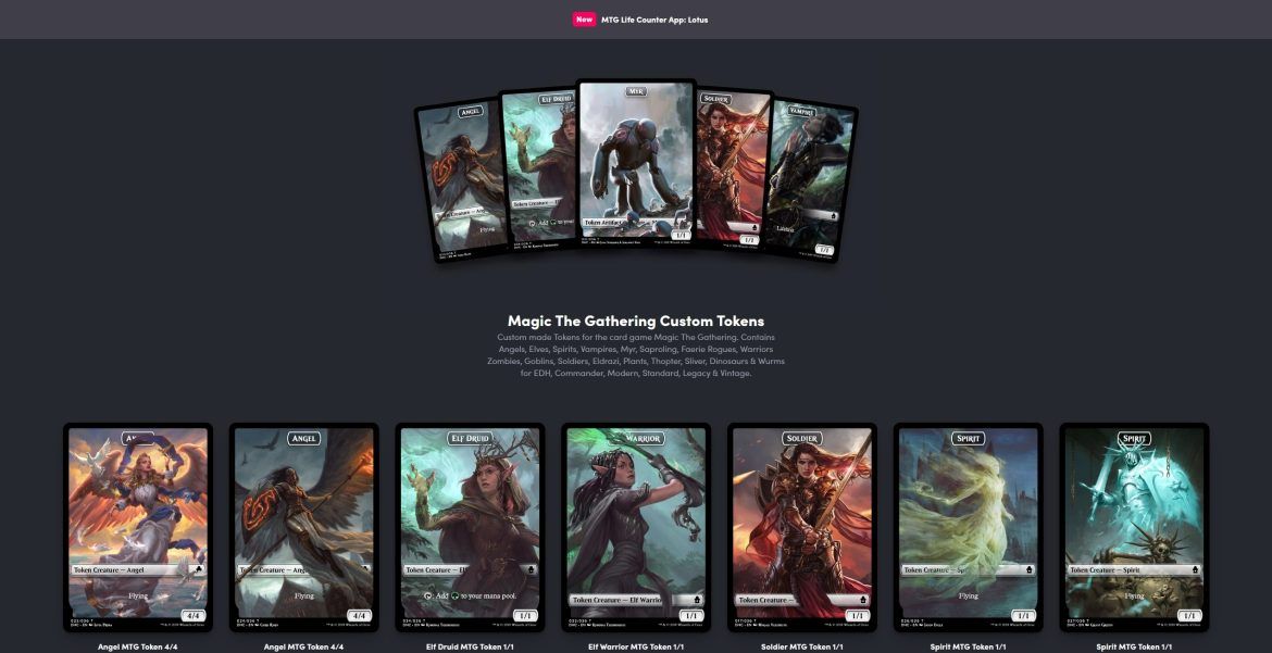 Who Makes the Best Custom Magic Tokens? [9 Stores Ranked] - Draftsim