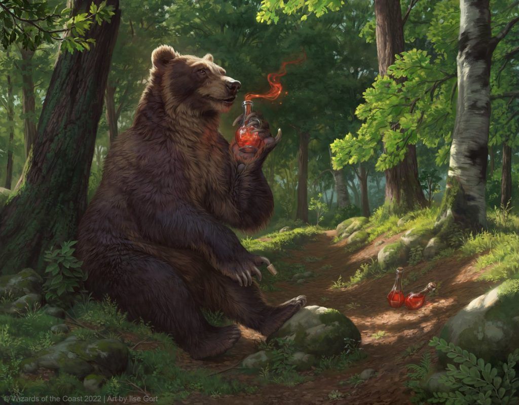 Wilson, Refined Grizzly - Illustration by Ilse Gort