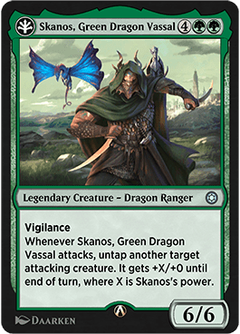 Skanos, Green Dragon Vassal