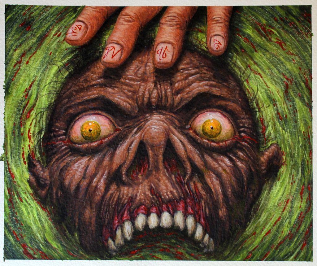 Necromancy - Illustration by Pete Venters