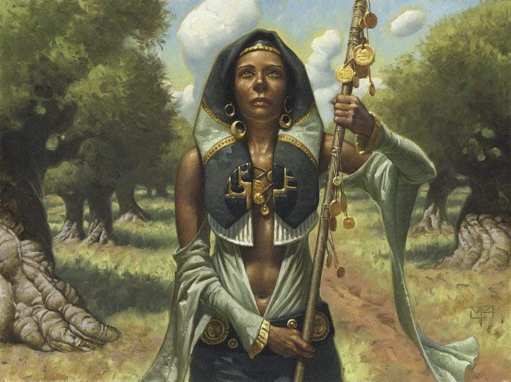 Noble Hierarch (Conflux) - Illustration by Mark Zug