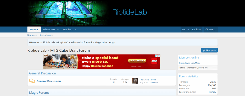 RiptideLabs forum