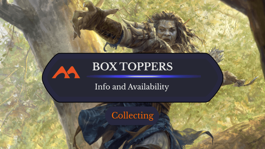 Box Toppers in MTG: What Are They and Where to Get Them