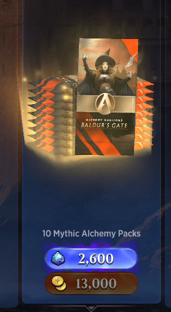 mythic alchemy baldur's gate pack bundle