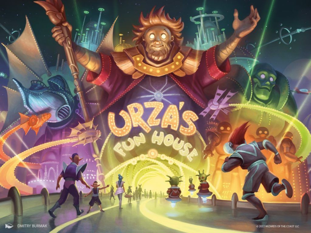 Urza's Fun House - Illustration by Dmitry Burmak