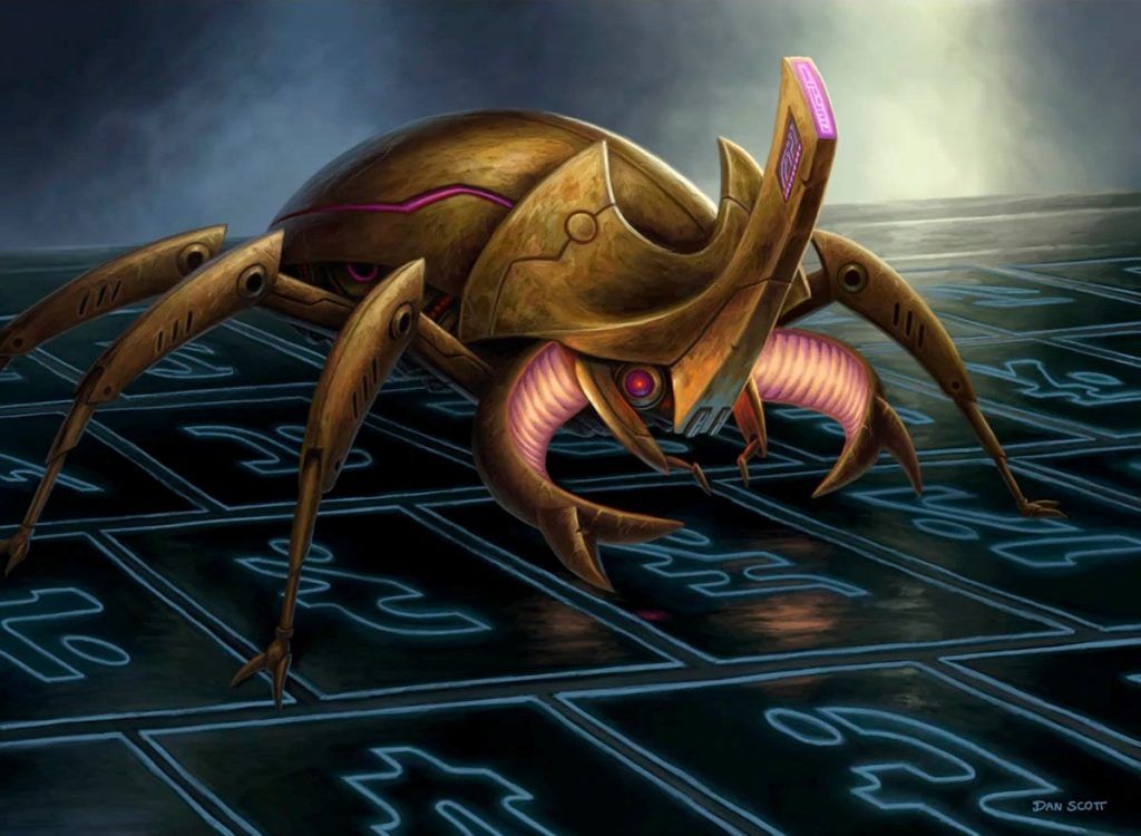 Virus Beetle - Illustration by Dan Scott