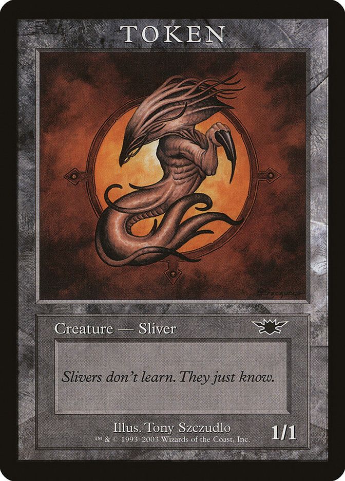 2003 Magic player rewards Sliver token