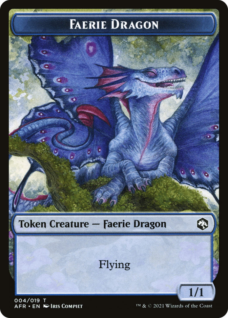 Faerie Dragon token