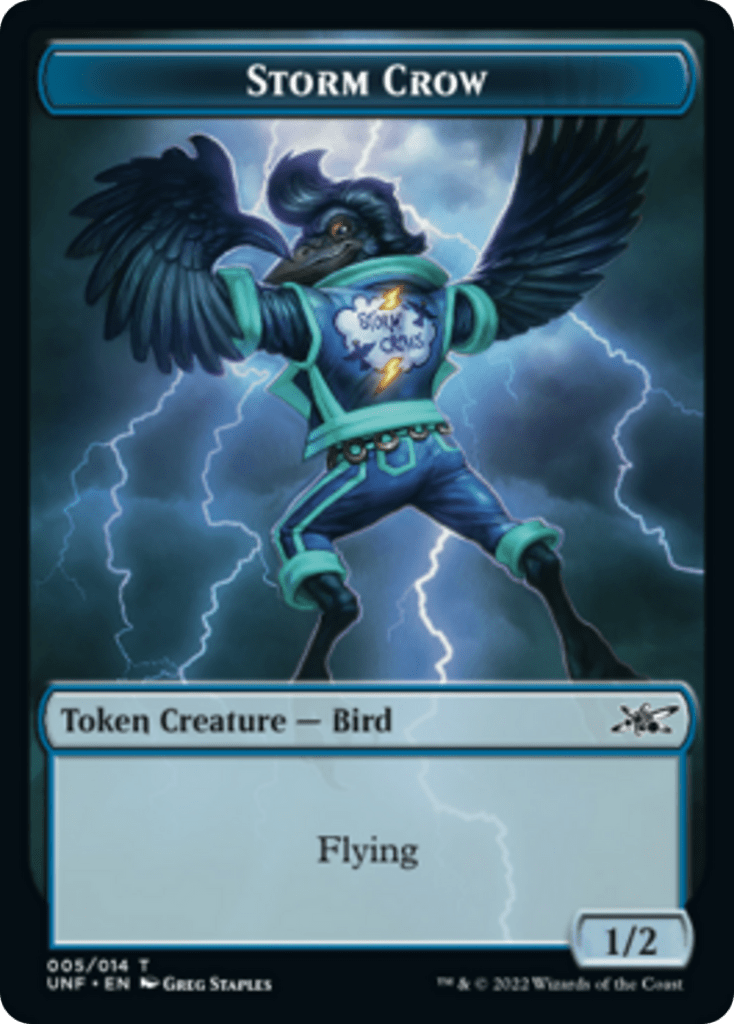 Storm Crow token (Unfinity)