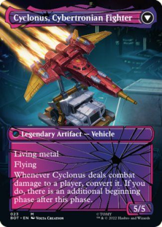 Cyclonus, Cybertronian Fighter ST