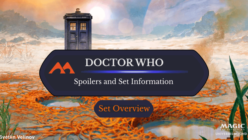Doctor Who Spoilers and Set Information