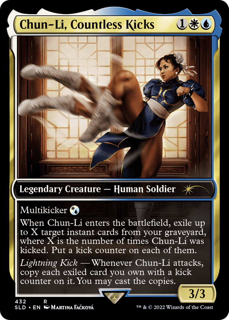 Chun Li, Countless Kicks