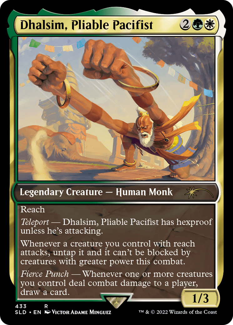 Dhalsim, Pliable Pacifist