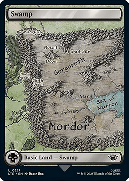 LotR full-art map Swamp
