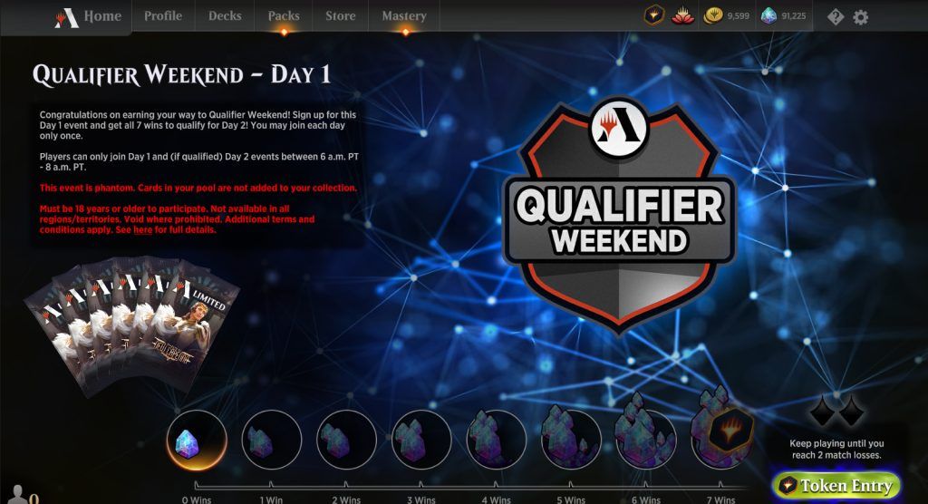 MTG Arena Qualifier Weekend - Day 1 event