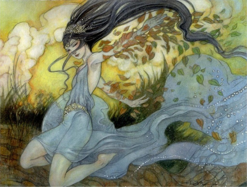 Channel (From the Vault: Exile) - Illustration by Rebecca Guay