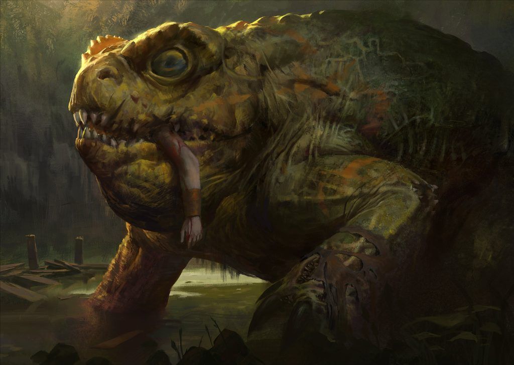 The Gitrog Monster - Illustration by Jason Kang