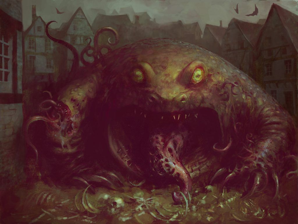 The Gitrog Monster (Judge) - Illustration by Nils Hamm
