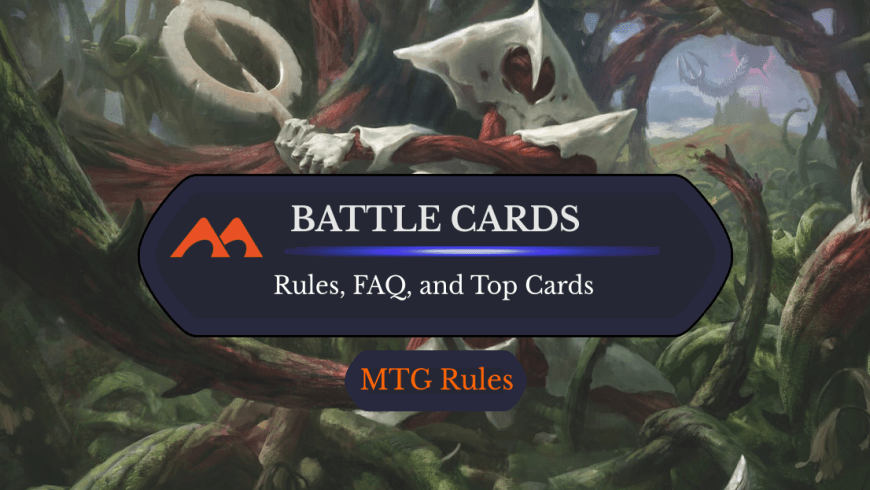 Battle Cards in MTG: Rules, History, and Best Cards