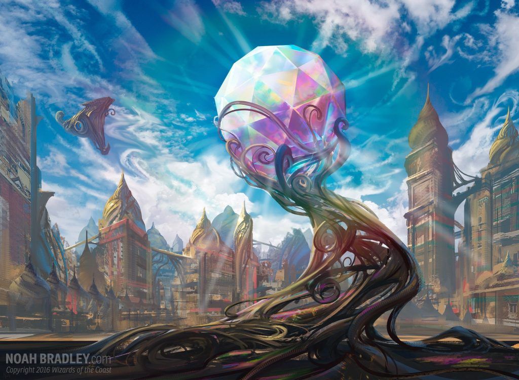 Prophetic Prism - Illustration by Noah Bradley
