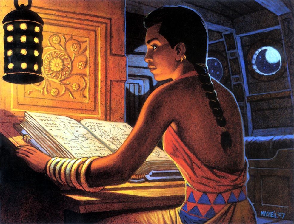 Ancestral Knowledge - Illustration by Colin Mc Neil